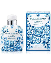 Load image into Gallery viewer, D͏͏o͏͏l͏͏c͏͏e͏͏ &amp; G͏͏a͏͏b͏͏b͏͏a͏͏n͏͏a͏͏ Light Blue Summer Vibes Eau de Toilette for Men, 4.2Oz
