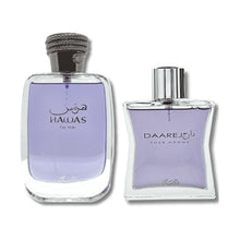 Load image into Gallery viewer, RASASI Hawas For Him &amp; Daarej For Homme EDP 100Ml (3.4Oz)
