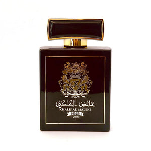KHALIS AL MALEKI KING, a Perfume for Women and Men with Grapefruit, Sea Notes, Mandarin, Wood, Oak Moss and Ambergris Accords 3.4 Oz