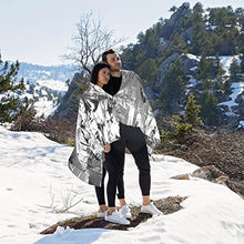 Load image into Gallery viewer, QIO CHUANG Emergency Mylar Thermal Blankets -Space Blanket Survival kit Camping Blanket (4-Pack). Perfect for Outdoors, Hiking, Survival, Bug Out Bag ，Marathons or First Aid 1
