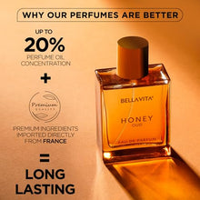 Load image into Gallery viewer, Honey Oud Eau de Parfum (3.4 fl. oz.) | Patchouli, Vanilla, Bergamot, Floral &amp; Spicy + Made with Clean &amp; Vegan Essentials Oils + Cruelty Free | Long-Lasting Fragrance
