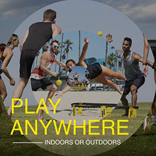 Load image into Gallery viewer, Spikeball Standard 3 Ball Kit - Spikeball Game Set - Sports &amp; Outdoor Family Games - Includes 3 Regular Balls, 1 Ball Net, Drawstring Bag &amp; Rulebook - for Lawn Games
