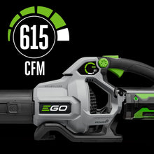 Load image into Gallery viewer, EGO POWER+ Leaf Blower, Cordless Electric 615 CFM, Includes 56V 2.5Ah Battery and Charger - LB6151
