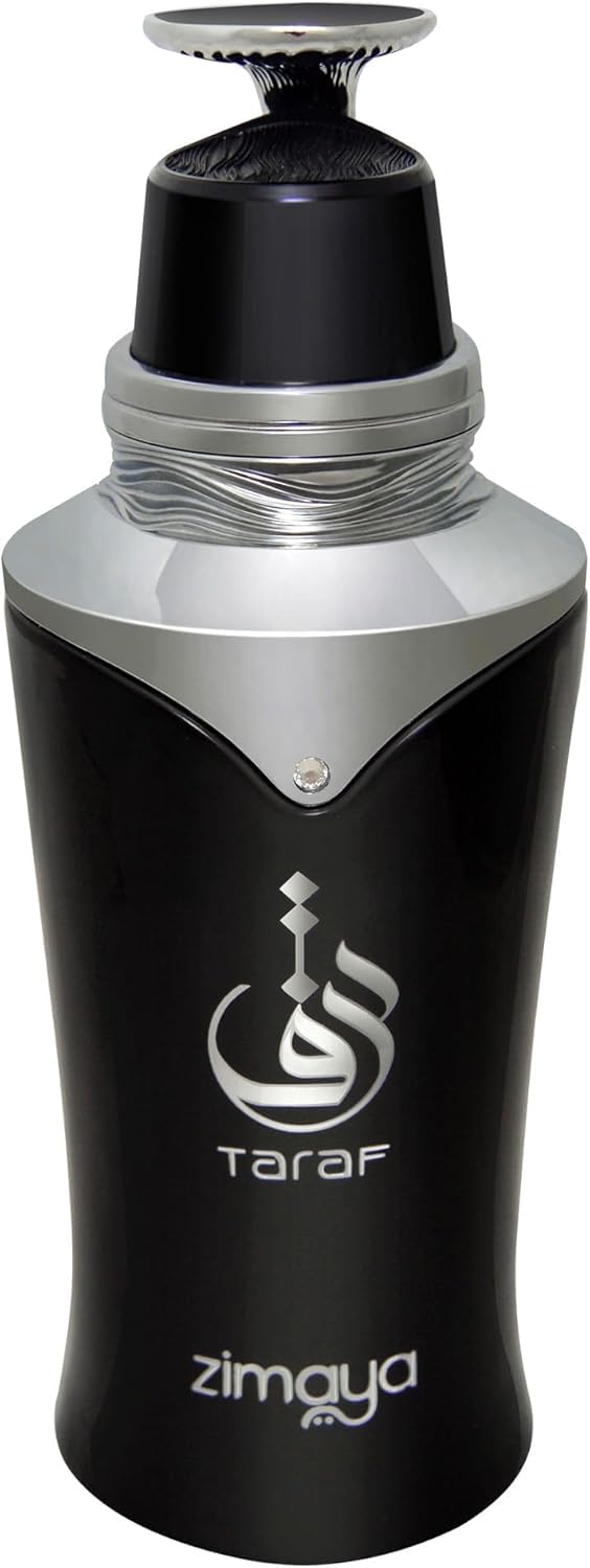 zimaya Taraf Black for Men Eau De Parfum, 100ml(3.4 oz)
