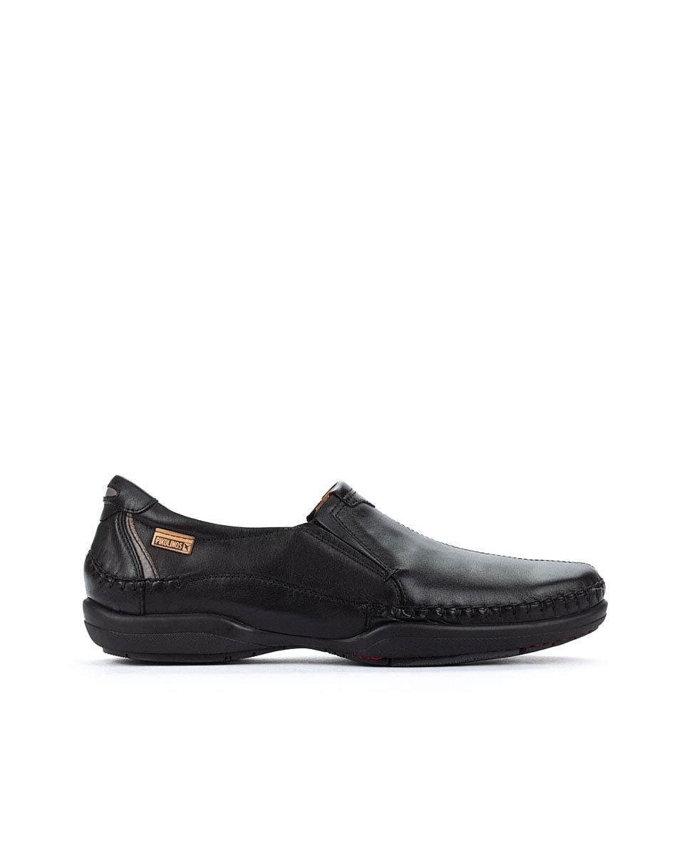 Loafers Leather San Telmo for Man Black