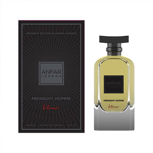 Anfar London - Midnigth Homme Intense for Men - 3.4 oz Extrait De Parfum Spray
