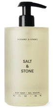 Load image into Gallery viewer, Salt &amp; Stone Body Wash with Antioxidants for Deep Moisture | For Women &amp; Men, Sulfate, Paraben, &amp; Dye Free, Leaving Skin Soft and Hydrated | Bergamot &amp; Hinoki 15.2 fl oz
