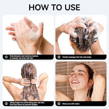 Load image into Gallery viewer, Hair Darkening Shampoo Bar, Shouwu Darkening Shampoo Bar for Gray Hair All nature Organic Hair Blackening Shampoo Bar (polygonum Multiflorum for Grey Hair)
