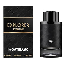 Load image into Gallery viewer, MONTBLANC - Explorer Extreme Eau de Parfum - Men&#39;s Fragrance - Woody &amp; Leathery - With notes of Bergamot, Patchouli &amp; Vetiver - 3.3 Fl Oz

