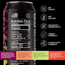 Load image into Gallery viewer, LMNT Sparkling Electrolyte Water - Variety Pack | 12-Count

