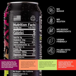 LMNT Sparkling Electrolyte Water - Variety Pack | 12-Count