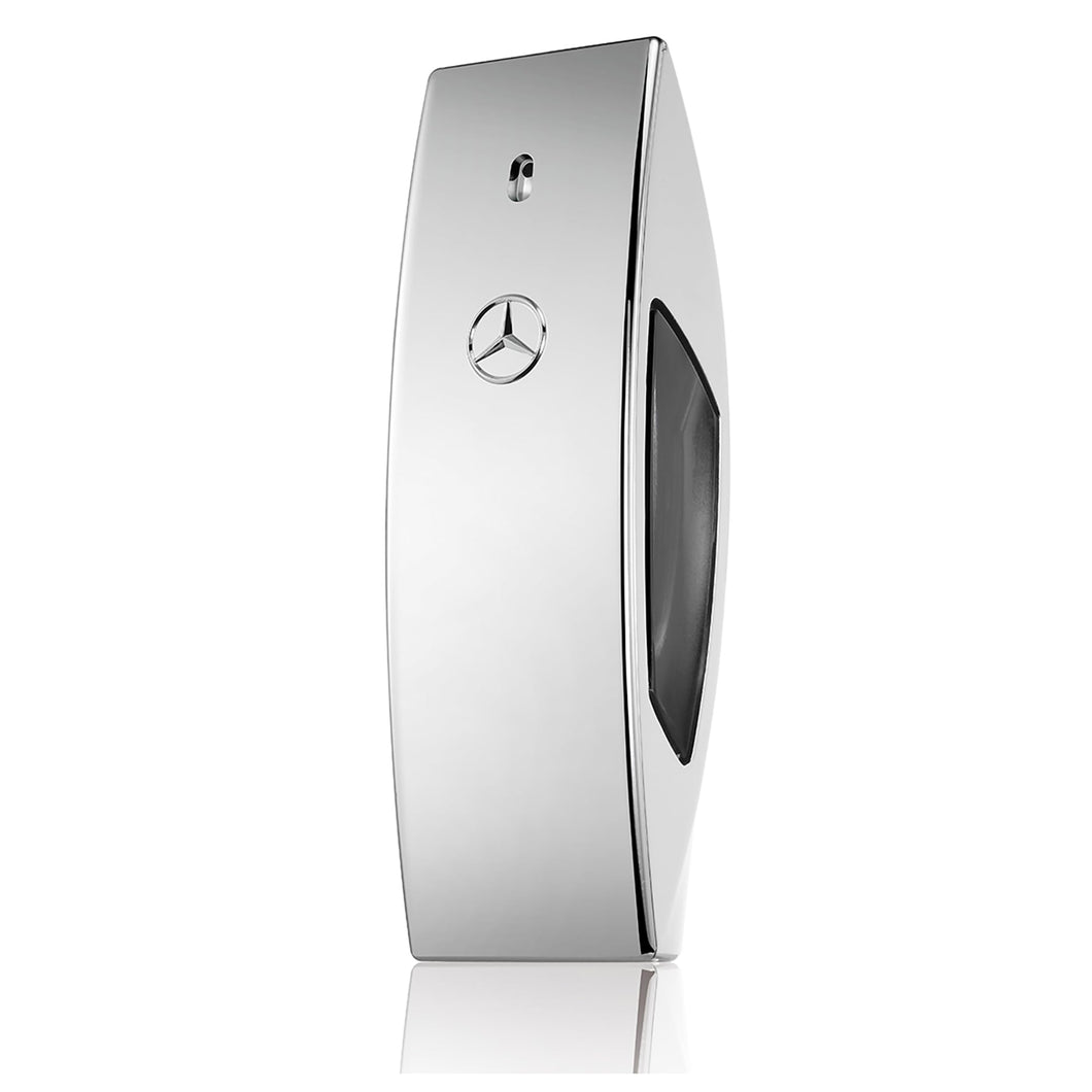 Mercedes-Benz Club Cologne for Men - 3.4 Fl Oz - Eau De Toilette Perfume Spray for Man - Woody & Musky Scent - Luxury Long Lasting Fragrance with Notes Of Grapefruit, Cardamom & Earthy Dry wood