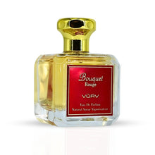 Load image into Gallery viewer, Vurv Bouquet Rouge Eau De Parfum For Women 100ML (3.4 OZ) Arabian Perfumes For Women With Bold, Spicy Blend of Saffron, Amberwood &amp; Cedar, Long Lasting Womens Perfume for an Alluring, Woody Fragrance
