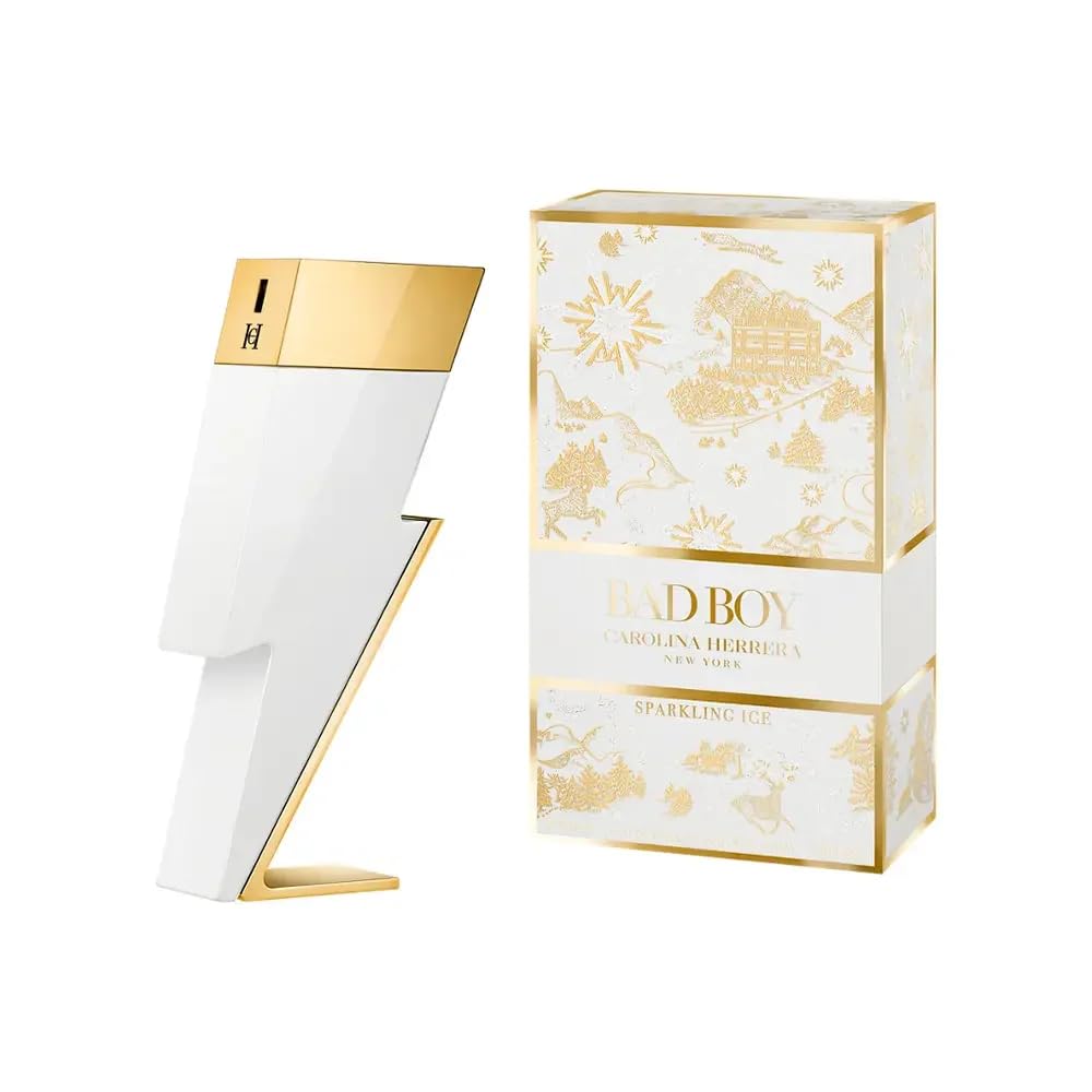 Carolina Herrera Men's Bad Boy Sparkling Ice Collector's Edition, 3.4 Ounce