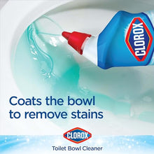 Load image into Gallery viewer, Clorox Toilet Bowl Cleaner, Clinging Bleach Gel, Ocean Mist - 24 Ounces, Pack of 2
