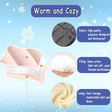 Load image into Gallery viewer, Ilyboz Infant Toddler Snowsuit Cute Baby Bear Suit Newborn Winter Coat Warm Hooded Jumpsuit for Boys Girls

