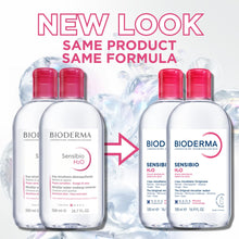 Load image into Gallery viewer, Bioderma Sensibio H2O Micellar Water, Duo Pack Makeup Remover Cleanser, Gentle for Skin, Fragrance-Free &amp; Alcohol-Free, Gentle Face Cleanser for Sensitive Skin
