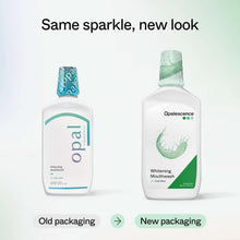 Load image into Gallery viewer, Opalescence Whitening Mouthwash – Teeth Whitening and Fresh Breath Mouthwash for Adults – Hydrogen Peroxide Formula, Alcohol-Free, Cool Mint Flavor (2 Bottles) 15.5 Fl Oz – Made by Ultradent 5447-2T
