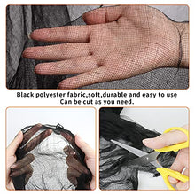 Load image into Gallery viewer, Yunfan 355" x 79" Halloween Creepy Cloth + Spider Web Halloween Decorations Outdoor Indoor Party Yard Spooky Backdrops Decor Supplies for Garden,Doorways,Haunted House,Windows,Home
