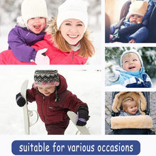 Load image into Gallery viewer, Ilyboz Infant Toddler Snowsuit Cute Baby Bear Suit Newborn Winter Coat Warm Hooded Jumpsuit for Boys Girls
