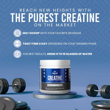 Load image into Gallery viewer, Vida Fit Micronized Creatine Monohydrate Powder 150g Vegan Creatine Pure Creatine for Women &amp; Men No Fillers Unflavored 5000mg/5g Per Serv 30 Servings
