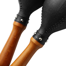 Load image into Gallery viewer, Percussion Maracas Pair of Shakers Rattles Sand Hammer Percussion Instrument with ABS Plastic Shells and Wooden Handles for Live Performances and Recording Sessions
