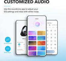 Load image into Gallery viewer, Soundcore by Anker Q20i Hybrid Active Noise Cancelling Headphones, Wireless Over-Ear Bluetooth, 40H Long ANC Playtime, Hi-Res Audio, Big Bass, Customize via an App, Transparency Mode (Black)
