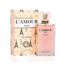 Load image into Gallery viewer, META-BOSEM L'Amour Paris Eau De Parfum Spray Perfume for Women - Refreshing Floral Fragrance for All Day Wear, Ideal Holiday Gift, 3.4 Fl Oz/100Ml
