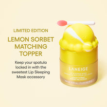 Load image into Gallery viewer, LANEIGE Lip Sleeping Mask &amp; Topper: Hydrating Korean Lip Treatment Mask with Matching Topper to Hold Applicator Spatula | Shea Butter, Vitamin C &amp; Murumuru, Antioxidants | Korean Skin Care
