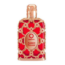 Load image into Gallery viewer, Orientica Luxury Collection Amber Rouge 4-Pc Gift Set Eau De Parfum - Woody, Amber, Saffron, Praline, Jasmine, Orange, Oak Moss, Seaweed - Arabic Perfume for Women - (2.7oz, 7.5ml &amp; 2 X 10ml spray)
