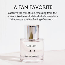 Load image into Gallery viewer, Lake &amp; Skye 11 11 Eau de Parfum Spray, Long Lasting Fragrance, 1.7 fl oz (50 ml) - Sheer &amp; Uplifting Scent
