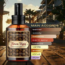 Load image into Gallery viewer, Finca Vigía Eau de Parfum (EdP) Cologne Signature Collection - 60ml | 2oz - Men's Fragrance - Scent: grapefruit, bourbon, leather, vanilla, amber, tobacco leaf, cedar, sandalwood
