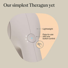 Load image into Gallery viewer, TheraGun Relief by Therabody - Easy-to-Use, Comfortable &amp; Light Handheld Percussion Massage Gun for Everyday Pain Relief Massage Therapy in Neck, Back, Leg, Shoulder and Body (Sand)
