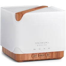 Load image into Gallery viewer, ASAKUKI Essential Oil Diffuser for Home Large 700 ml Humidifier
