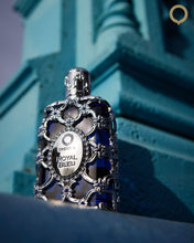 Load image into Gallery viewer, Orientica Luxury Collection Royal Bleu Extrait de Parfum with Notes of Bergamot, Jasmine &amp; Vanilla, Bold &amp; Sophisticated Long-Lasting Fragrance for Women, Elegant &amp; Enigmatic Scent, 2.7 oz/80ml
