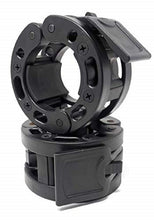 Load image into Gallery viewer, Clout Fitness Olympic Barbell Clamps Collars Quick Release Pair Weight Clips for 2 inch Barbell Black
