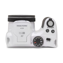 Load image into Gallery viewer, KODAK PIXPRO AZ255-WH 16MP Digital Camera 25X Optical Zoom 24mm Wide Angle Lens Optical Image Stabilization 1080P Full HD Video 3&quot; LCD Vlogging Camera (White)
