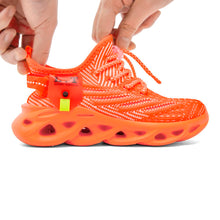 Load image into Gallery viewer, GLYGML Boys Shoes Kids Girls Running Tennis Shoes Non Slip Walking Sneakers Athletic Lightweight Fashion Breathable Comfortable Outdoor Activities for Toddler/Little Kid/Big Kid Orange Size US 12
