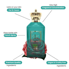 Load image into Gallery viewer, AUTHENTEQUE - Ghazala - Perfumes for Women - Inspired by PDM's D.elina E.xclusif- 3.4 Fl Oz - Long Lasting - EDP, Turkish Rose, Peony, Musk, Petalia &amp; Vanilla - Cruelty Free - 100ml
