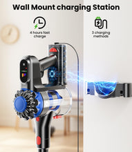 Load image into Gallery viewer, KARDV Cordless Vacuum Cleaner, 500W/40Kpa Vacuum Cleaners for Home, 60Mins Stick Vacuum with LED Display, Anti-Tangle &amp; Wall Mount Charging, 8 in 1 Lightweight Vacuum for Hard Floors Carpet Pet Hair
