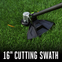 Load image into Gallery viewer, EGO Power+ String Trimmer, Battery Powered, 16" Trimmer for Weeds and Grass with POWERLOAD, Telescopic Carbon Fiber Shaft, Includes 56V 2.5Ah Battery and Charger - ST1611T
