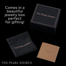 Load image into Gallery viewer, The Pearl Source 14K Gold 7-8mm AAAA Quality Multicolor Freshwater Cultured Pearl Necklace for Women in 17" Princess Length
