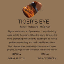 Load image into Gallery viewer, Protection Crystals Beaded Bracelets for Men, HASKARE Men Beads Bracelet Unique Gift Ideas, Real Stone Tiger Eye Obsidian Bracelet for Father Son Gifts Birthday Christmas, Handmade Drawstring Men Jewe
