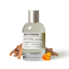 Load image into Gallery viewer, LRERABO No.33 SANTAL Sandalwood Parfum Spray - 3.4 Fl oz Unisex, Iconic New York Scent, Long Lasting Fragrance Natural and Vegan &amp; Hypoallergenic for Men and Women
