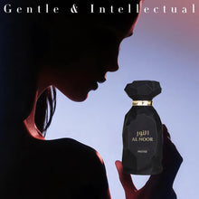 Load image into Gallery viewer, A CENTER AL NOOR Eau de Parfum Unisex 3.4 Fl Oz Perfume For Women&amp;Men| Long Lasting Exotic Saffron, Iris &amp; Leather Fragrance | Sophisticated Oriental Woody Scent | Cologne Gift Daily Use
