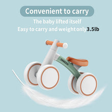 Load image into Gallery viewer, SEREED Baby Balance Bike for 1-2 Year Olds - 4 Wheels, First Bike for Toddlers, Birthday Gift (Green)
