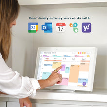 Load image into Gallery viewer, Skylight Calendar: 15-inch Wall Planner Digital Calendar &amp; Chore Chart, Smart Touchscreen Interactive Display for Family Schedules – Wall Mount Included, Great for Organizing Your 2026 Calendar
