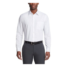 Load image into Gallery viewer, Van Heusen Men's Dress Shirt Regular Fit Poplin Solid, White, 16.5" Neck 34"-35" Sleeve
