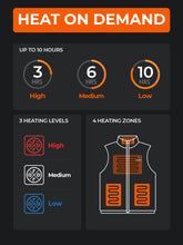 Load image into Gallery viewer, ORORO Women's Lightweight Heated Vest with Battery (Charger Not Included) (Black,S)
