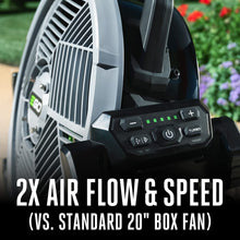 Load image into Gallery viewer, EGO POWER+ Portable Misting Fan, Outdoor Electric 18" 5 Speed Fan, Battery and Charger Not Included - FN1800
